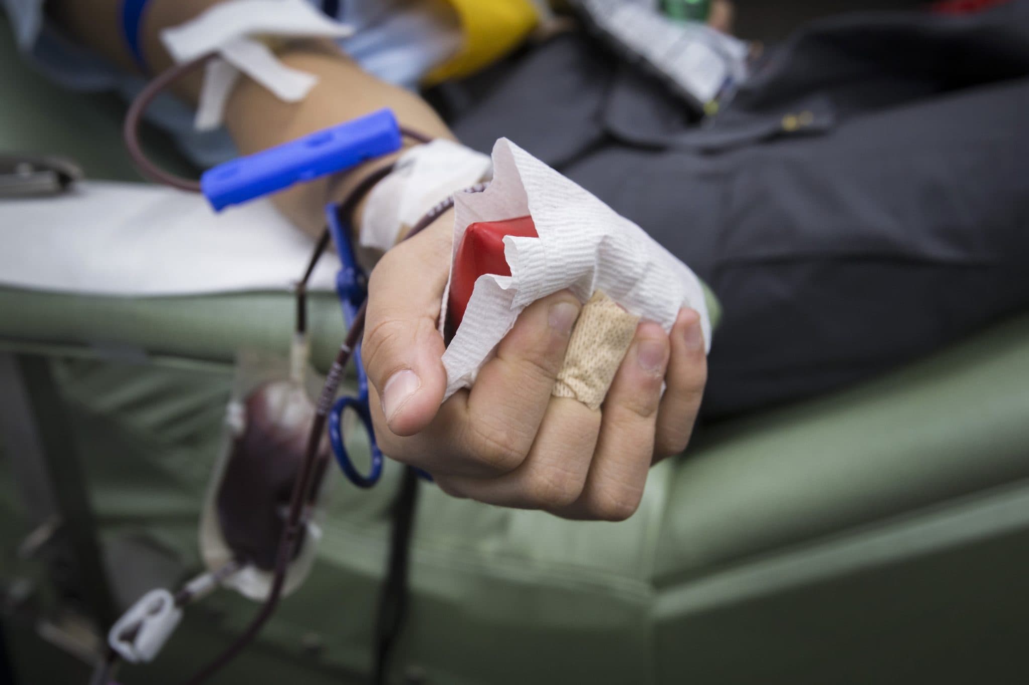 Blood supply falls to emergency level